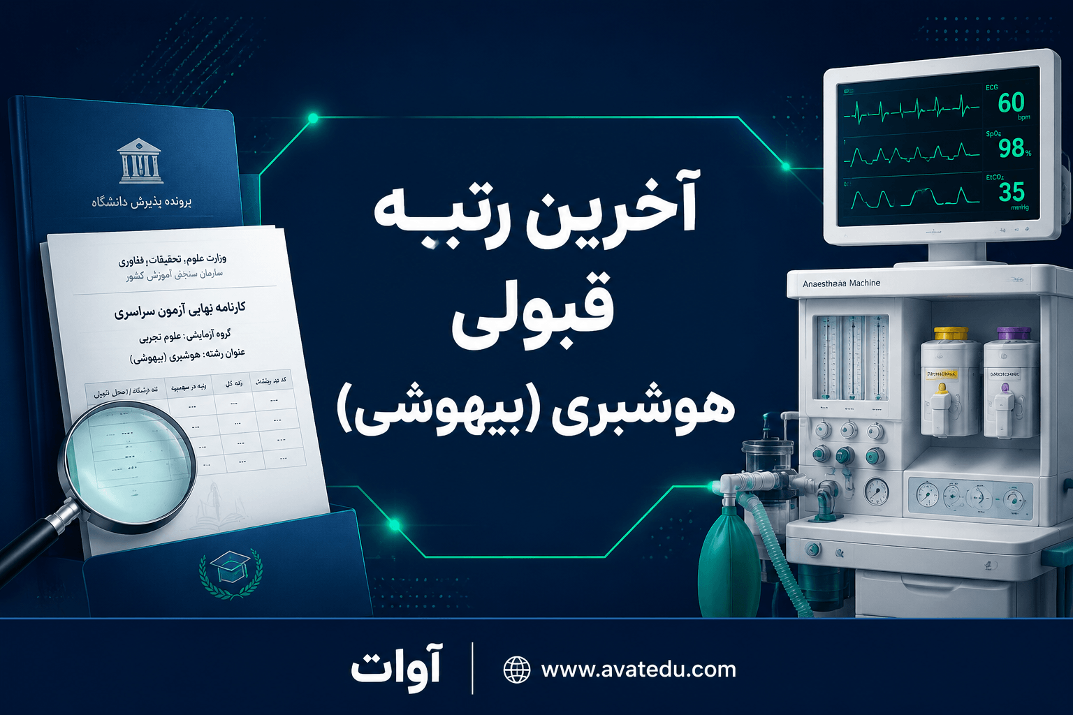 آخرین رتبه قبولی هوشبری؛ بررسی رتبه و انتخاب رشته